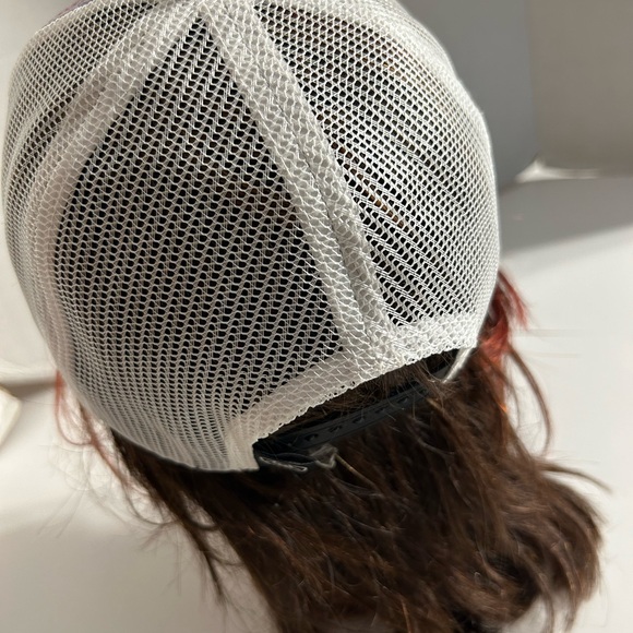 ARIAT WOMEN’S PAISLEY MULTI COLORED TRUCKER SNAPBACK CAP STAINED GLASS STYLE OS - Picture 7 of 10